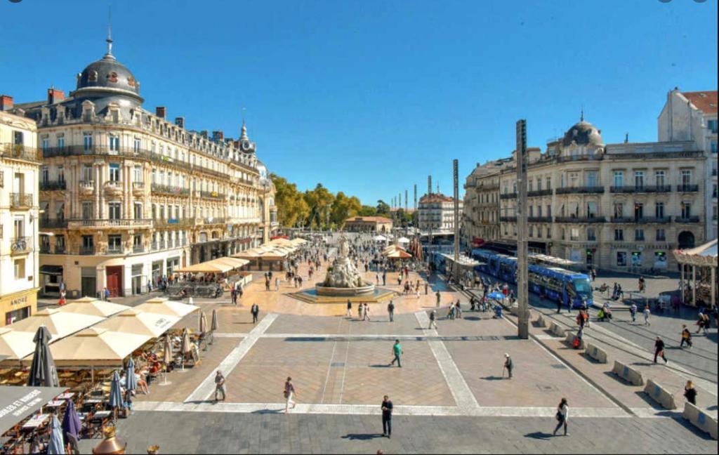 Appartement T3 Sur L'Esplanade De L'Europe Montpellier Exterior photo